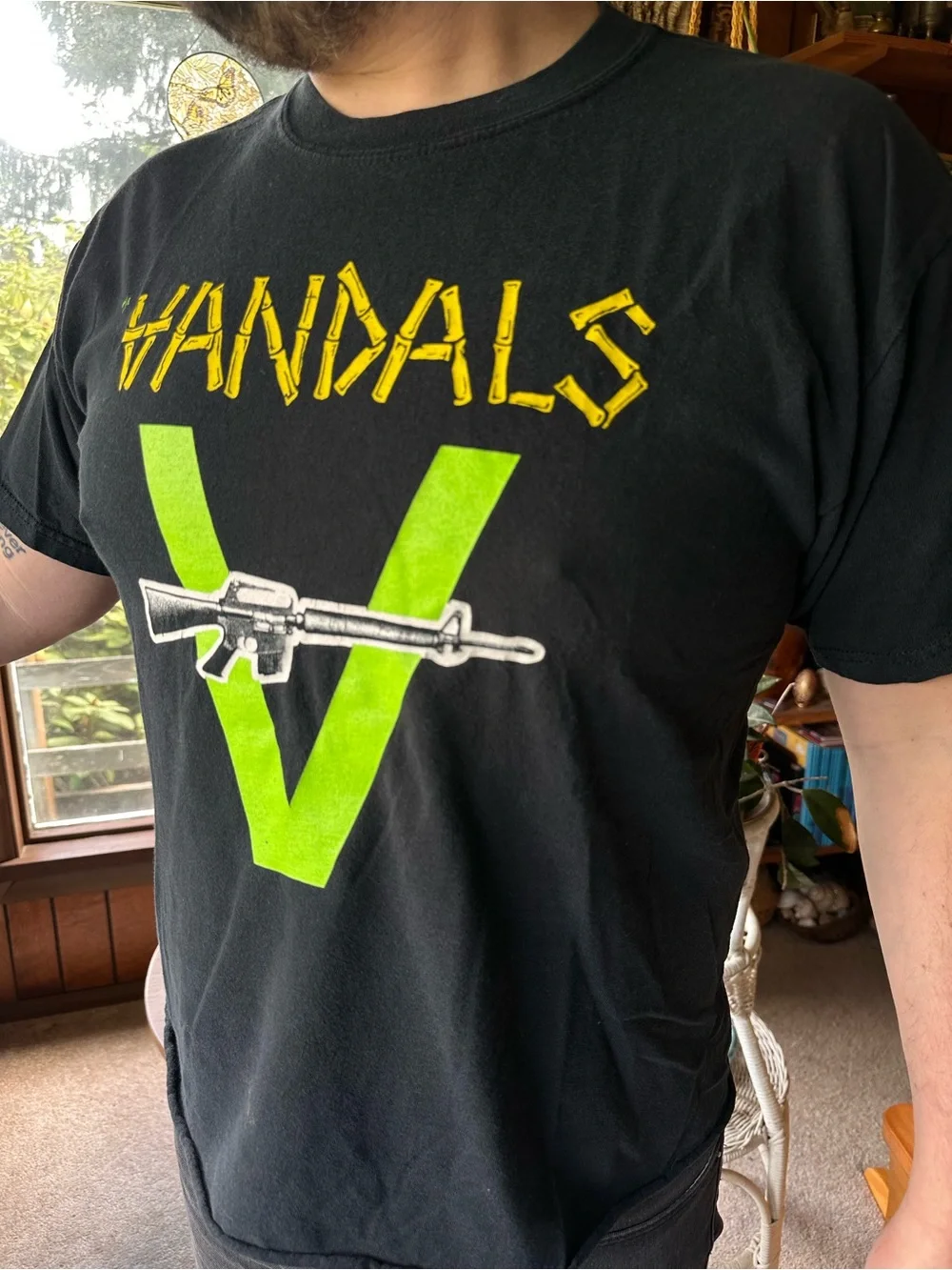 Vintage Neon The Vandals Band Tee